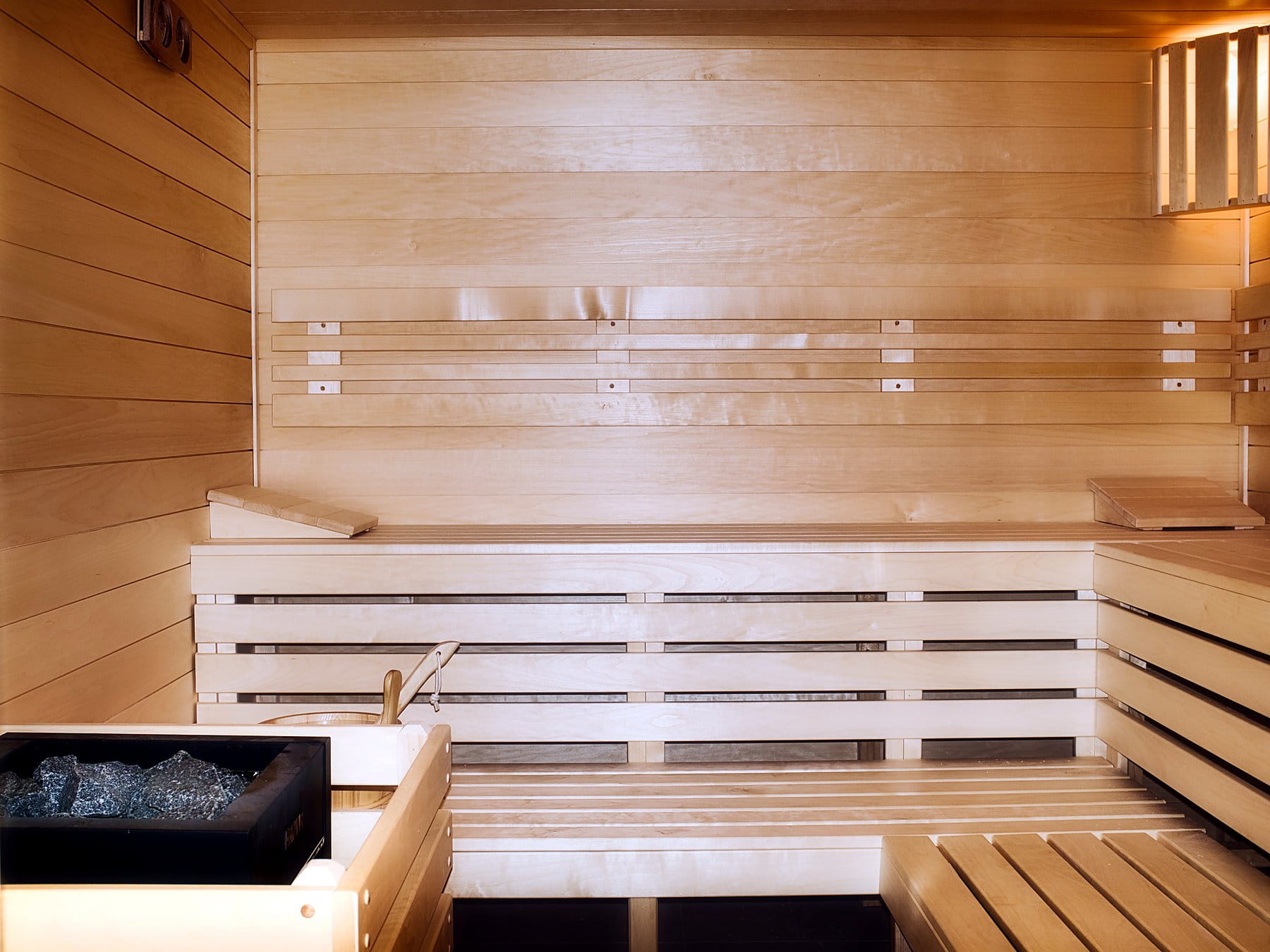 Finnische Sauna im CADAN Health Club Hainburg